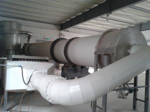 回转滚筒干燥机的工作原理